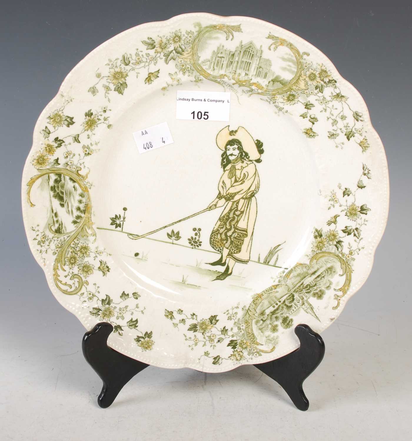 Lot 105 - Golfing Interest - A Royal Doulton Picturesque...