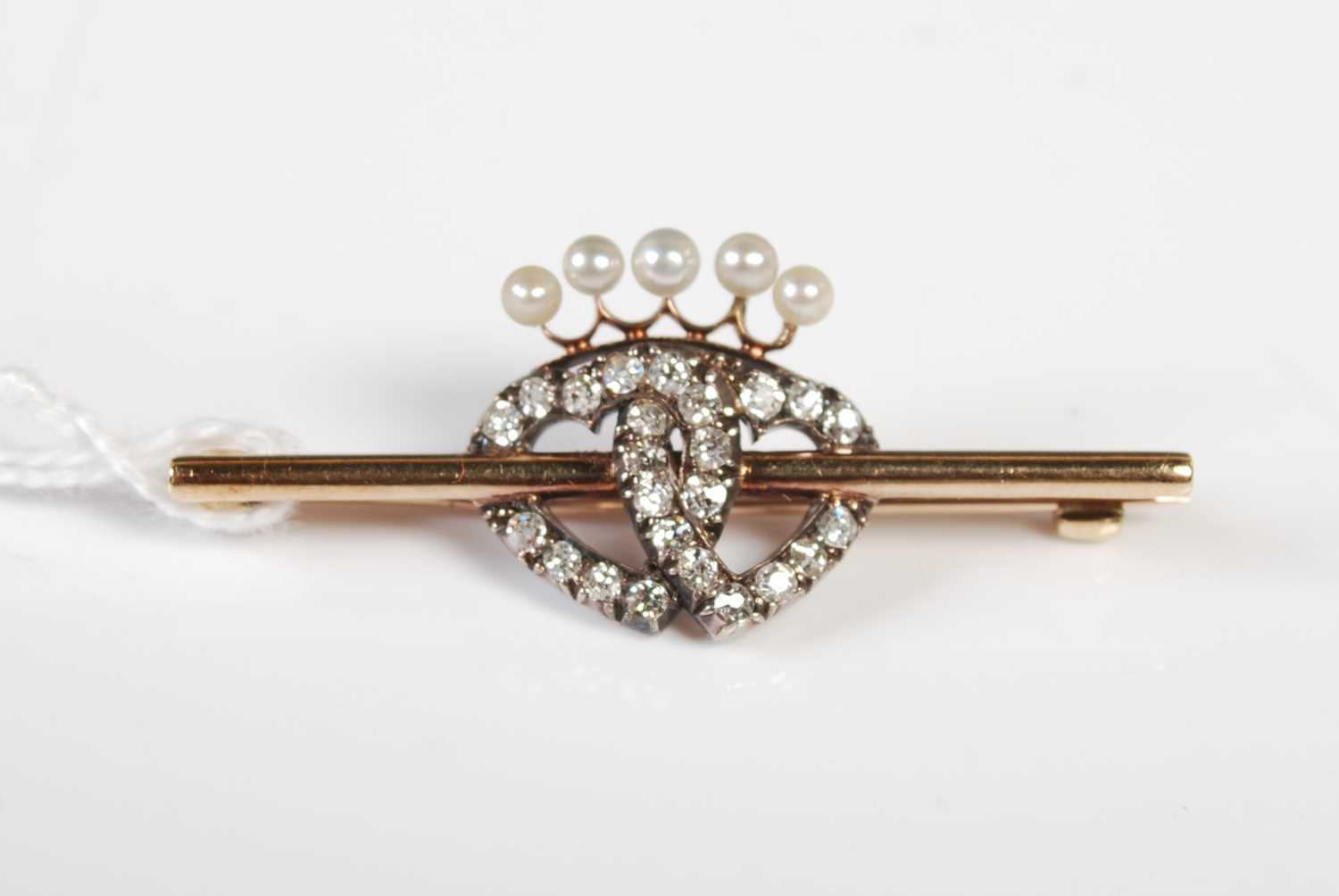 Lot 41 - A late 19th century yellow and white metal...