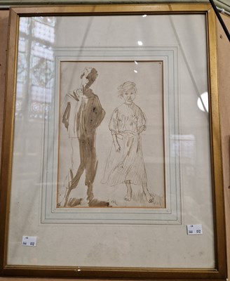 Lot 605 - Augustus Edwin John OM RA (1878-1961) 
Boy and...