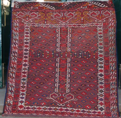 Lot 867 - A Kazak type rug, early 20th century, the...