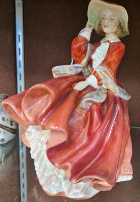 Lot 4 - A Royal Doulton figure 'Top O' The Hill'.