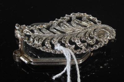 Lot 92 - A pair of mid-20th century white metal and...