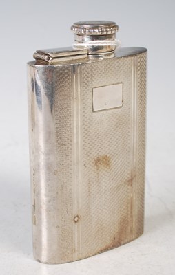 Lot 113 - An early 20th century white metal concave...