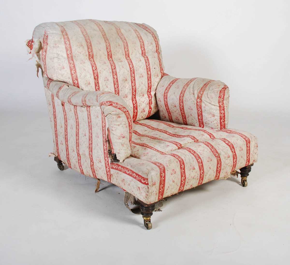 Lot 4 - A late 19th/ early 20th century mahogany...