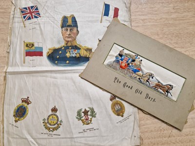 Lot 204A - Thomas Stevens, a woven silk picture 'The Good...