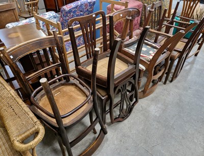 Lot 746 - A group of eight assorted late 19th century /...