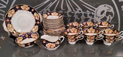 Lot 472 - A Royal Albert China 'Derby' pattern part tea...