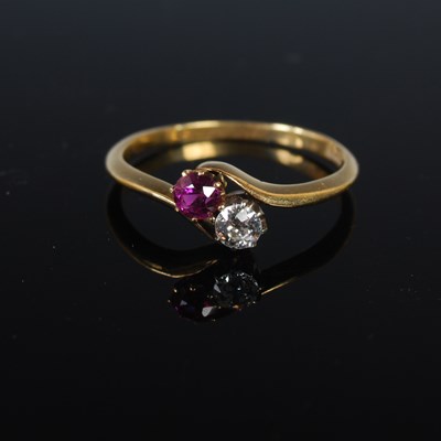 Lot 70 - A late 19th / early 20th century diamond and...