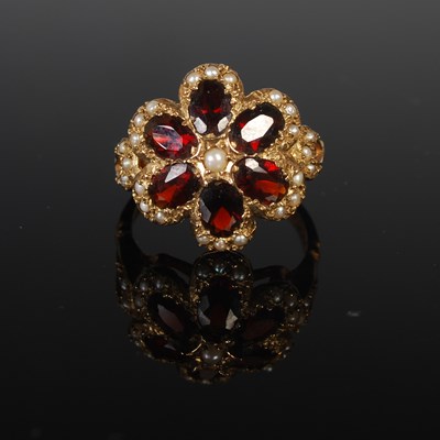 Lot 37M - A late 19th/ early 20th century 9ct gold,...