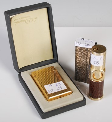 Lot 113 - Alfred Dunhill, A 1970's white metal bark...