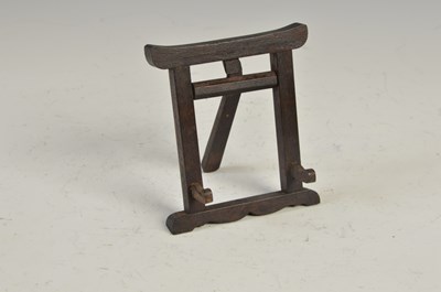 Lot 619 - A Japanese iron damascene dish, Komai, Kyoto,...