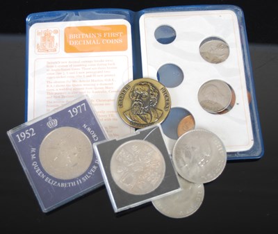 Lot 74 - A 1952-1977 H.M. Queen Elizabeth II Silver...