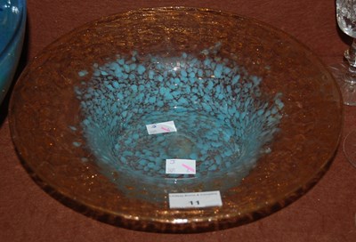 Lot 11 - A Monart bowl, shape UB, size V, in the...