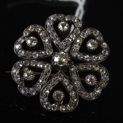 Lot 81 - An early 20th century yellow and white metal...