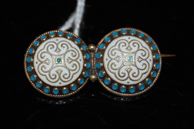 Lot 21 - Marius Hammer, a Norwegian silver and enamel...