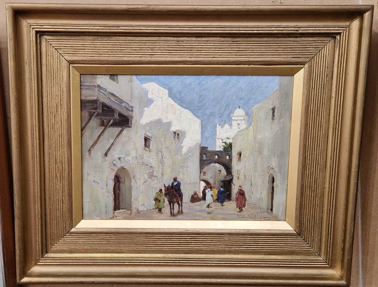 Lot 700 - Terrick John Williams (1860-1936) A Street in...