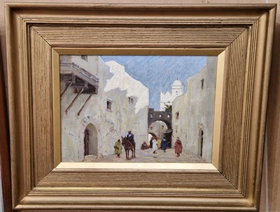 Lot 700 - Terrick John Williams (1860-1936) A Street in...