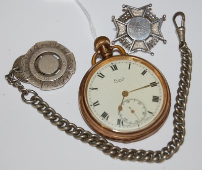 Lot 29 - A vintage yellow metal cased 'Limit'...