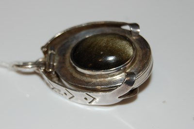 Lot 44 - Ari D. Norman, a silver and cabochon set...