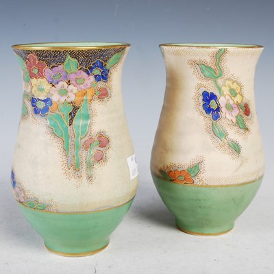 Lot 166 - A pair of 20th Century Art Deco style Crown...