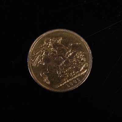 Lot 48 - A Victorian gold sovereign, dated 1887.