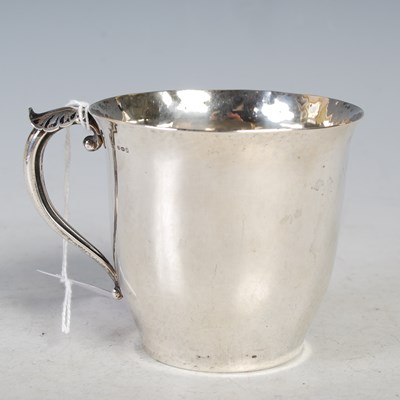 Lot 135 - A Georg Jensen Danish sterling silver mug of...