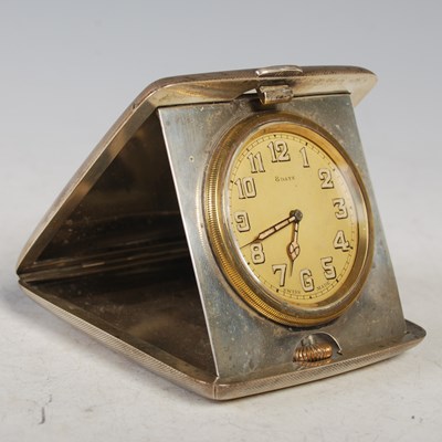 Lot 137 - A Birmingham silver mounted Swiss made eight...