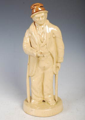 Lot 173 - A 19th century Scottish pottery figure of...
