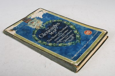 Lot 192 - An early 20th century fold out map "The...