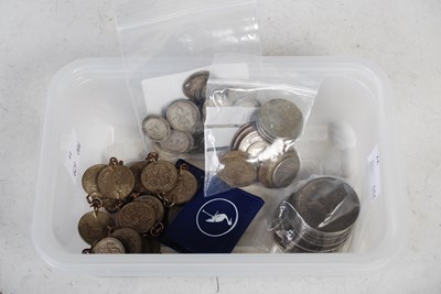 Lot 215 - A collection of assorted vintage coinage to...